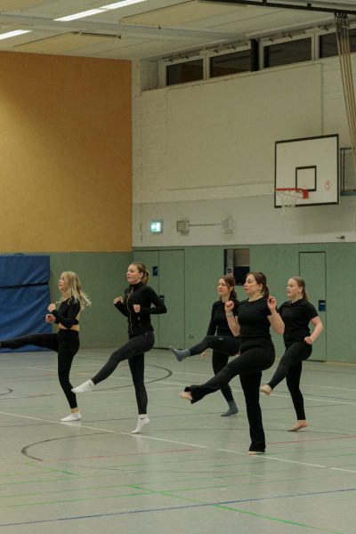 Training der Cheer-Dance-Gruppe