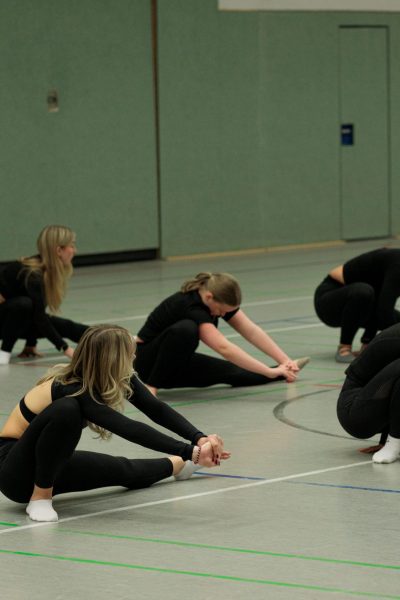 Training der Cheer-Dance-Gruppe