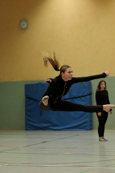 Training der Cheer-Dance-Gruppe