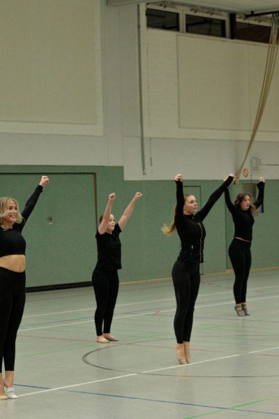 Training der Cheer-Dance-Gruppe